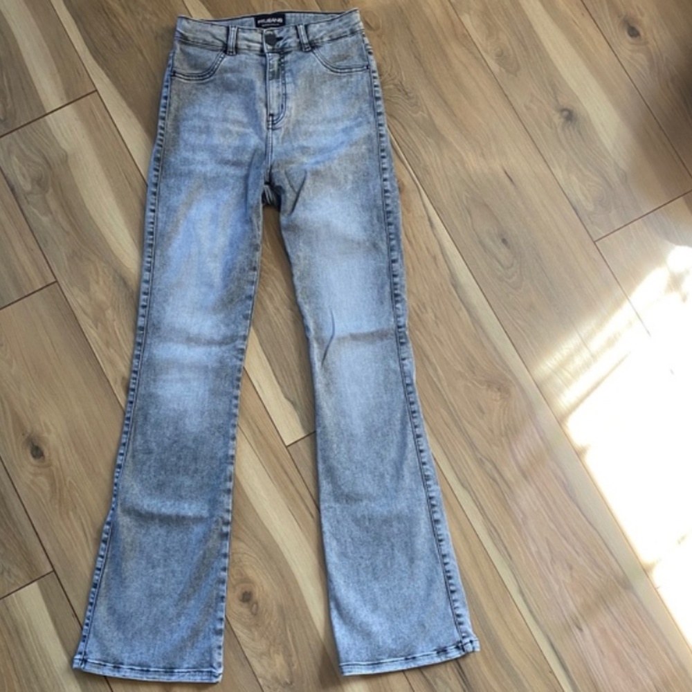 Fitjeans Flared - Heavy Washed Grey - Picture 7 of 13